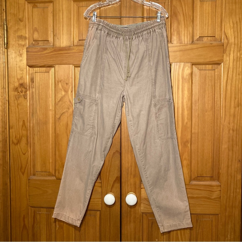 NWOT Stefano Vintage 80s 90s Pants Pull On Carpenter Tan Size 11/12